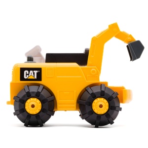 Excavator pentru copii Cat Unstoppable Movers cu roti mari si lumini functionale - Img 5