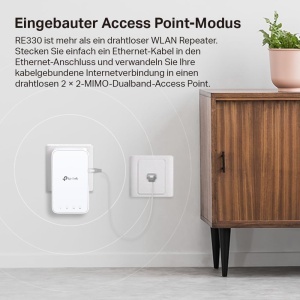 Extender Wi-Fi TP-Link RE330 AC1200 Dual Band Control prin App Indicator semnal - Img 7