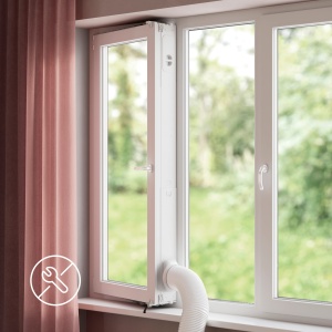 Extensie pentru Kit Fereastra Electrolux EWKEXT1, 35 cm, alb, pentru feronerie inalta - Img 4
