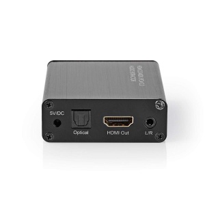 Extractor audio HDMI Nedis VEXT3470AT, 1x HDMI, Negru - Img 3