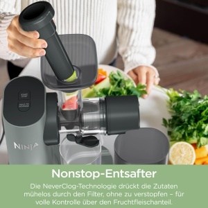 Extractor de suc Ninja 3-in-1, 700 ml, motor puternic, culoare gri - Img 13