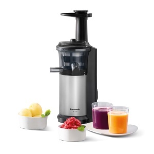 Extractor de suc Panasonic MJ-L500, 150W, 2 functii, argintiu