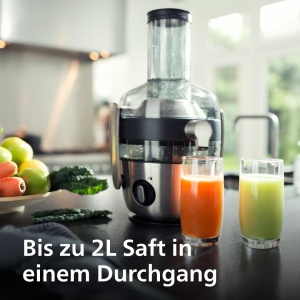 Extractor de suc Philips 3000 Series HR192120, 1100W, capacitate 2L, tehnologie FibreBoost - Img 6