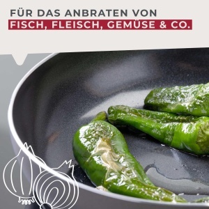 Fackelmann Bratpfanne Brandao 20 cm Aluminiu Recycled Ceramica Negru - Img 5