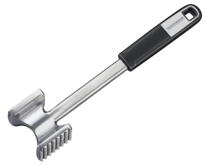 Fackelmann Fleischklopfer SENSE 26 cm Aluminiu Maner Soft-Touch ArgintiuNegru