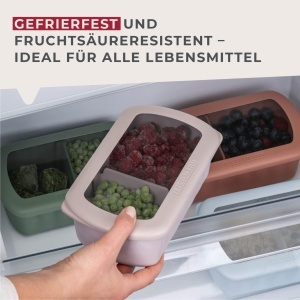 Fackelmann Flexibox 1000 ml Beige Cutie Depozitare Alimente Capac Sigilat TPE - Img 4