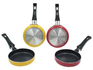 Fackelmann Mini-Pfanne 62203 12 cm Negru-Rosu Teflon Antiaderent - Img 4