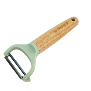 Fackelmann Ocean Y-Schaler 17 cm lemn FSC lama inox maner antialunecare culoare verde