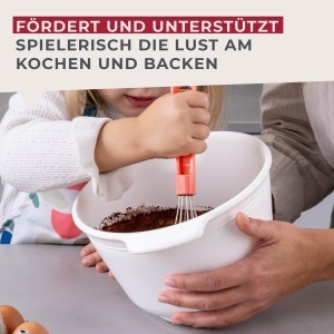 Fackelmann Schneebesen 20cm Roz Ergonomic Inox Spalare Usoara - Img 5