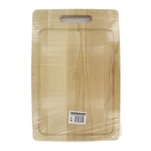 Fackelmann Schneidebrett Buche 44x30x2 cm Lemn de Fag cu Canal pentru Suc - Img 6
