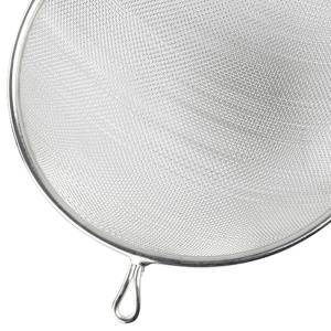 Fackelmann Sieb 20 cm Plasa Fina Maner Ergonomic NegruArgintiu - Img 4