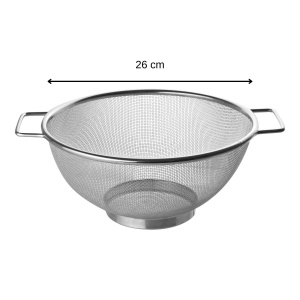 Fackelmann Sieb 26 cm Inox Ergonomic Cu Design Fin - Img 3