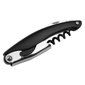 Fackelmann Specter Korkenzieher NegruArgintiu 3 functii Deschizator sticle Folienschneider