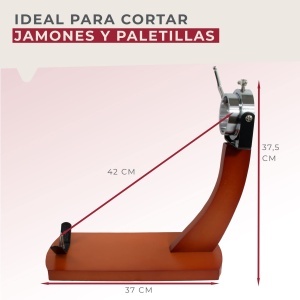 Fackelmann Suport Rotativ Profesional pentru Sunca si Umeri Lemn Natural 37 cm - Img 4