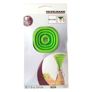 Fackelmann Trichter Faltbar Silicon Verde Compact si Practic - Img 5