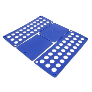 Faltbrett Relaxdays, Waschefalter XXL, 60x70cm, culoare albastra