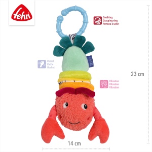 Fehn Hummer cu Vibratie 043051 Jucarie Motorica pentru Bebelusi si Copii 3 luni - Img 5