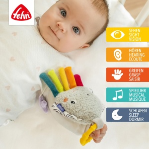 Fehn Mini-Spieluhr Tintenfisch 043075 Melodie Der Mond ist aufgegangen Jucarie muzicala bebelusi - Img 2