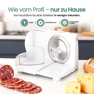 Feliator de alimente Emerio MS-125000, 100W, ajustabil 0-17mm, din inox - Img 2