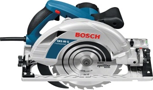 Ferastrau circular profesional Bosch GKS 85 G (incl. 1x panza de ferastrau circular, lemn Optiline, 235 x 30/25 x 2,8 mm, 24, cheie hexagonala SW 5, adaptor de extractie) - Img 2
