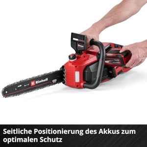 Ferastrau cu lant profesional cu acumulator Einhell GP-LC 36/40 Li BL-Solo (36 V, lungime de taiere 38 cm, fara perii, viteza lant 19 m/s, Autom. lubrifierea lantului, fara baterie) - Img 12
