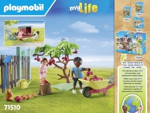 Ferma de Pui PLAYMOBIL myLife 71510, Set cu Figurine, Jucarie Sustenabila pentru Copii - Img 5