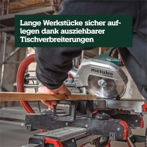 Feronerie de taiere Metabo KGS 254 M, cu functie de taiere precisa si 2 panze - Img 8