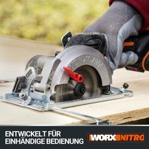 Feronerie electrica WORX WX531.9, 20V, taiere precisa, pentru lemn, metal, plastic - Img 5