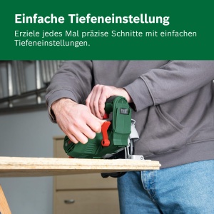 Feronier cu acumulator Bosch EasyCirc 18V-48, taiere lemn 48 mm, design compact - Img 4