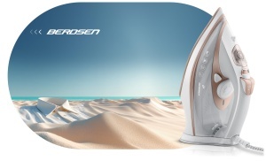 Fier de calcat Berdsen 3000W, 360 ml, ceramica, alb - Img 6