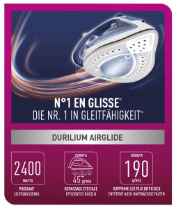 Fier de calcat Calor Easygliss Plus FV5715C0, 2400 W, abur continuu 45 gmin, abur puternic 190 gmin - Img 6
