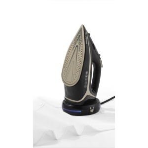 Fier de calcat cu abur fara fir Petra PF0987VDEEU7 2in1 - Fier de calcat fara cablu talpa ceramica fier de calcat de mana de 2600 W cu jet de abur de  - Img 1