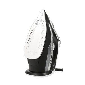 Fier de calcat cu abur G3 Ferrari G40024 "Eliseo 3000", 3000 W, 91 microgauri, 25 g/min cu explozie de abur de 140 g/min, functii de autocuratare, fara picurare si calcar, 450 cc, alb/negru - Img 2
