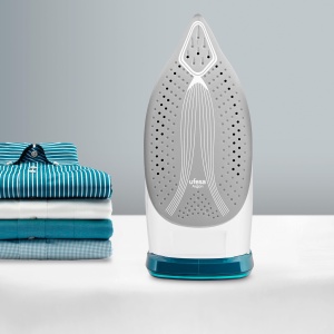 Fier de calcat cu abur Ufesa Argon 3000W, max 200gr si cursa variabila cu abur 0-40gr/min, talpa ceramica, abur sau uscat, sistem triplu anticalcar, anti-picurare - Img 2