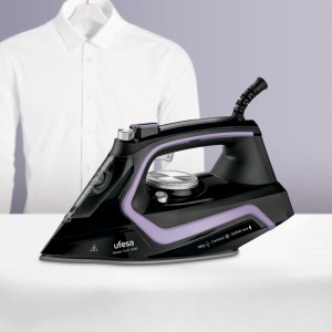 Fier de calcat Ufesa PV2600, 2600W, talpa ceramica, sistem anti-calcar - Img 3