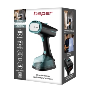 Fier de calcat vertical Beper P204FER211, 1400 W, rezervor 270 ml, tehnologie SteamGrip - Img 8