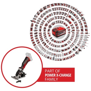 Fierastrau circular Einhell TE-CS 1889 Li Solo compact reglare fara unelte fara acumulator - Img 2