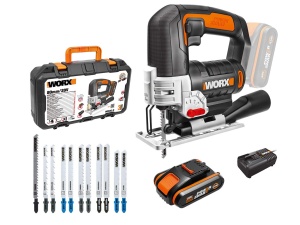Fierastrau pendular WORX WX5432 18V 45deg unghi ajustabil 4 moduri de taiere