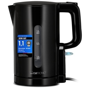 Fierbator apa Clatronic WK 3834, 1L, 900W, BPA liber, negru