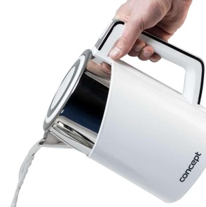 Fierbator apa CONCEPT RK3170, 1.7 l, 2200 W, inox, alb - Img 3