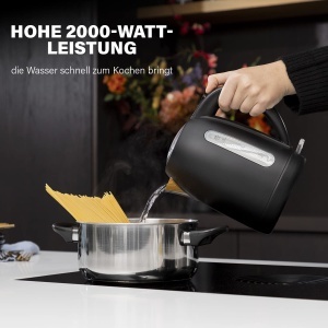 Fierbator apa Princess 236032, 1,7 litri, 2200W, negru - Img 6