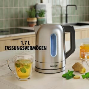 Fierbator apa Tristar WK-1344, 1.7 L, 2200 W, inox - Img 4
