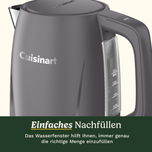Fierbator Cuisinart Core Collection 1.5L 3kW Inox Stone Grey - Img 4