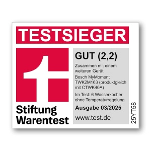 Fierbator de apa Bosch MyMoment TWK2M163, 1.7 L, 2400 W, Negru mat - Img 2