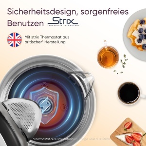Fierbator de apa COSORI din sticla 1,7L 2200W - Img 6