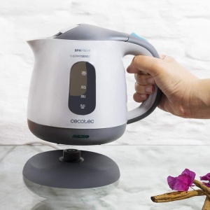 Fierbator electric Cecotec ThermoSense 120, 1L, 1100W, sticla borosilicata - Img 5