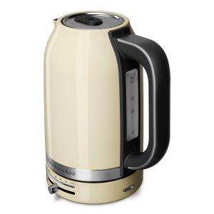 Fierbator electric KitchenAid 1,7L 2400W cu reglare temperatura 50-100C Creme - Img 7
