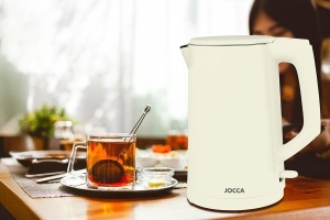 Fierbator electric retro Jocca, 1,7 l, 1500 W, inox 304 - Img 2