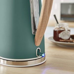 Fierbator electric Swan Nordic, 1.7 litri, 2200 W, design modern, verde - Img 5