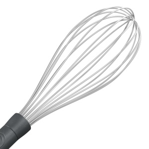 Fierbator Zyliss cu maner ergonomic din plastic de grau, 30 cm, inoxsilikon - Img 3